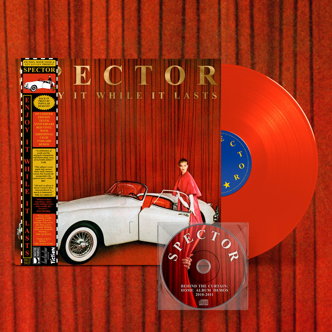 ‘Enjoy It While It Lasts' 10th Anniversary Edition Red Vinyl + CD of Unreleased Demos