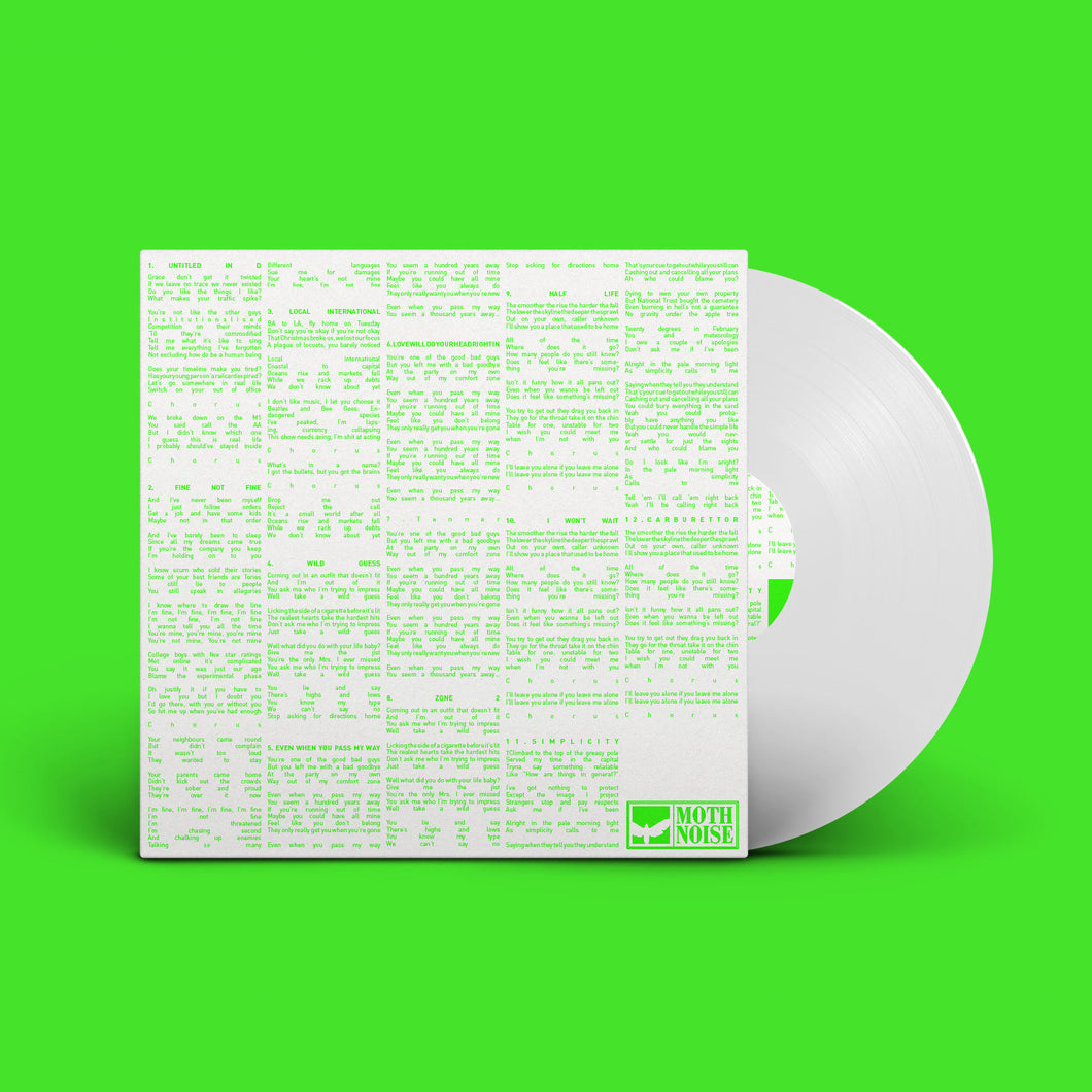 'Non-Fiction' - 12” Vinyl (White)